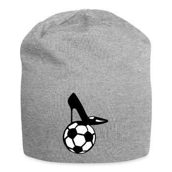 football chaussure talon aiguille femme - Bonnet en jersey - gris chiné - Devant