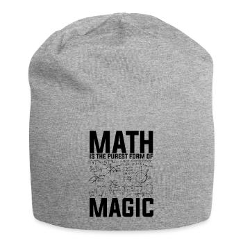 Mathematician - Jersey Beanie - heather grey - Front