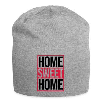 Home Sweet Home - Bonnet en jersey - gris chiné - Devant