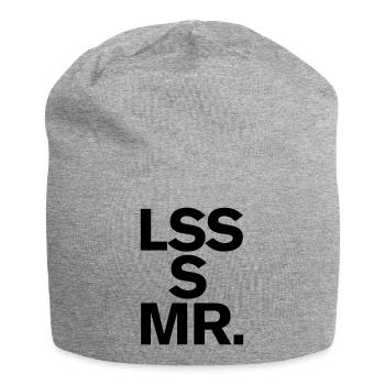 Architecture Design Art Minimalism Less is more - Jersey Beanie - heather grey - Front