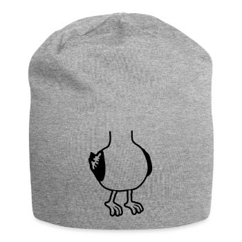 Costume seagull without head - Jersey Beanie - heather grey - Front