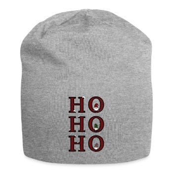 Weihnachten Wichtel - Jersey-Beanie - Grau meliert - Vorne
