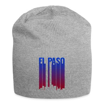 El Paso Skyline Gradient - Jersey-Beanie - Grau meliert - Vorne