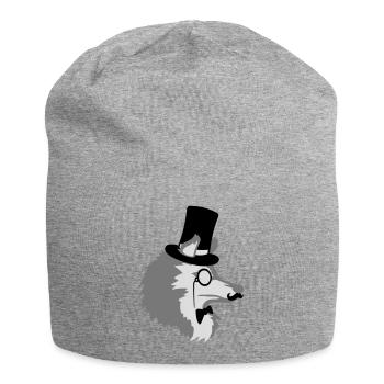 Sir Wolf Gentlemen Cylindre - Bonnet en jersey - gris chiné - Devant