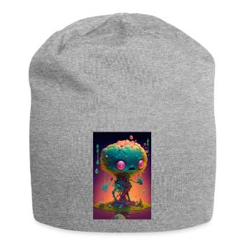 Zombie Frozen - Jersey Beanie - heather grey - Front