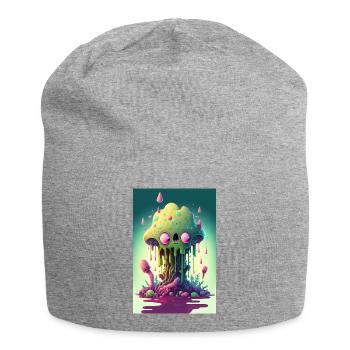 Zombie Frozen - Jersey Beanie - heather grey - Front