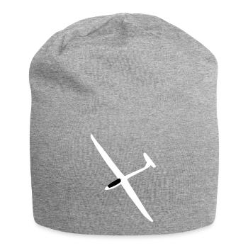 Planeur Vol à voile Planeur - Bonnet en jersey - gris chiné - Devant