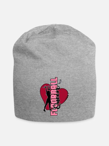 Floorball Unihockey unihoc "Floorball-queen" - Jersey-Beanie - Grau meliert