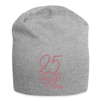 25 Party Crew 25th Birthday Party 25 Years Old - Jersey Beanie - heather grey - Front