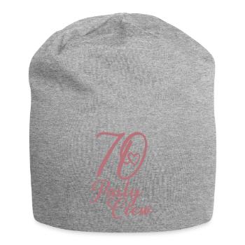 70 Party Crew 70th Birthday Party 70 Years Old - Jersey Beanie - heather grey - Front