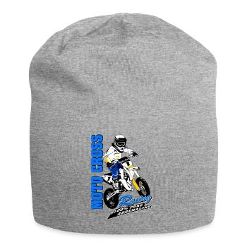 Kinder Motocross - KIDS MX - Jersey Beanie - heather grey - Front