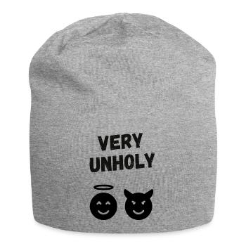 Very Unholy - Jersey-Beanie - Grau meliert - Vorne