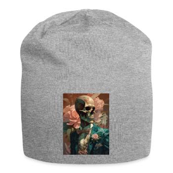 Ghotische Klasse - Jersey-Beanie - Grau meliert - Vorne