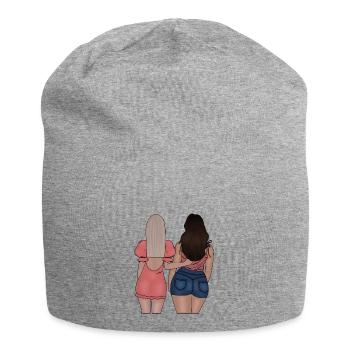 Meilleur ami - Bonnet en jersey - gris chiné - Devant