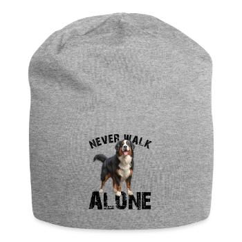 Bernese Mountain Dog - Jersey Beanie - heather grey - Front