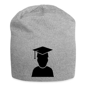 Student Diploma 1 - Jersey Beanie - heather grey - Front
