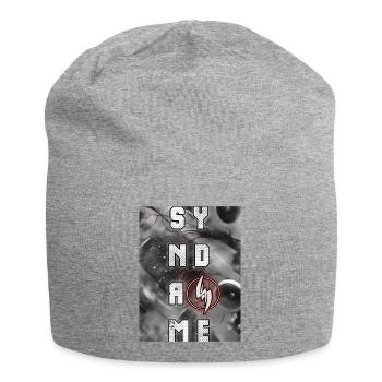 Collection 2024 sticker 1 by dj Syndrome - Bonnet en jersey - gris chiné - Devant
