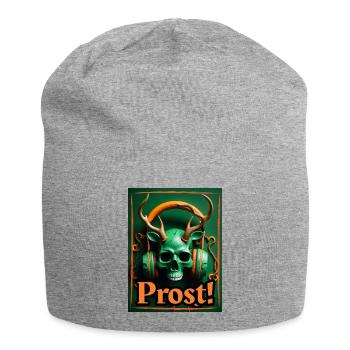 Prost! - Jersey-Beanie - Grau meliert - Vorne
