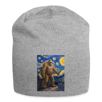 Bigfoot, Big Foot, Van Gogh, Nuit étoilée - Bonnet en jersey - gris chiné - Devant
