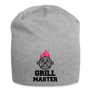 Grill Master - Jersey Beanie - heather grey - Front