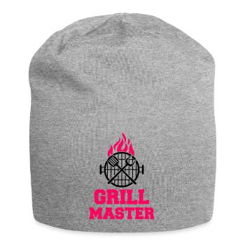 Grill Master - Jersey Beanie - heather grey - Front