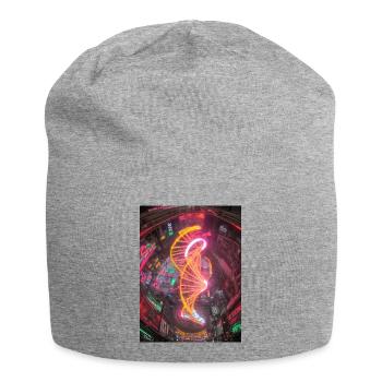 Neon-Stadt Neon City - Bonnet en jersey - gris chiné - Devant