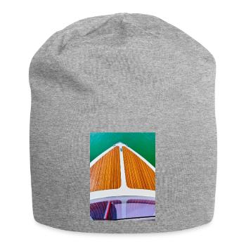 Motorboat - Jersey Beanie - heather grey - Front