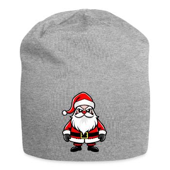 Weihnachtsmann, santa claus figure Święty Mikołaj - Bonnet en jersey - gris chiné - Devant