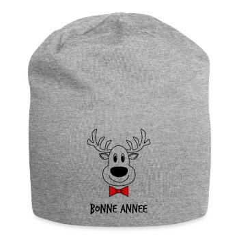 HAPPY NEW YEAR. NEW YEAR'S EVE. NEW YEAR - Jersey Beanie - heather grey - Front