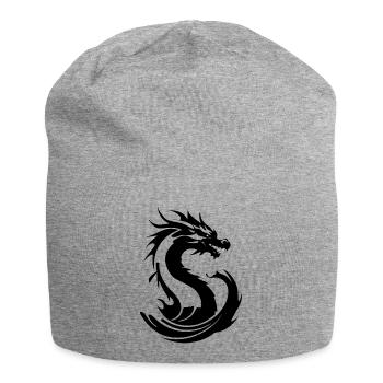 Dragon - Jersey Beanie - heather grey - Front