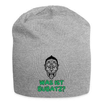 Qu’est-ce que Bubatz ... ? (Crédit : Rambo Zambo) - Bonnet en jersey - gris chiné - Devant