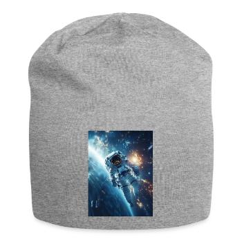 Perdu dans l’espace 1 5 - Bonnet en jersey - gris chiné - Devant