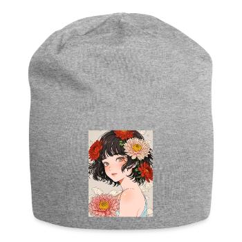 Kirei no Hana - Jersey Beanie - heather grey - Front