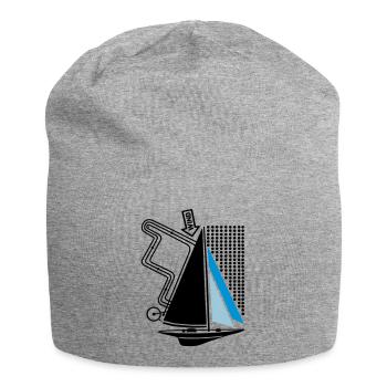 Voilier et cours de régate Voilier Voilier Voilier - Bonnet en jersey - gris chiné - Devant