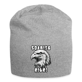 Golden Eagle Soaring High Liberty - Jersey Beanie - heather grey - Front