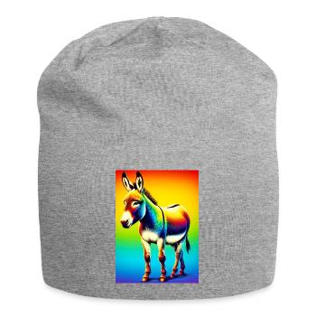Donkey Mule - Jersey Beanie - heather grey - Front