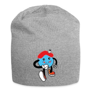 Bubble boy house - Bonnet en jersey - gris chiné - Devant