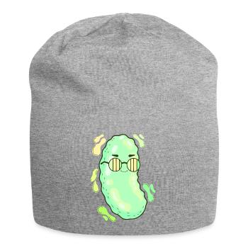 Schicke Pickle-Sonnenbrillen - Jersey-Beanie - Grau meliert - Vorne