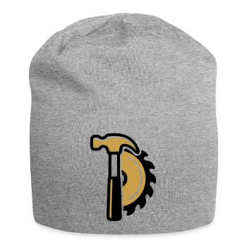 Hammer Kreissaege Logo - Jersey-Beanie - Grau meliert - Vorne