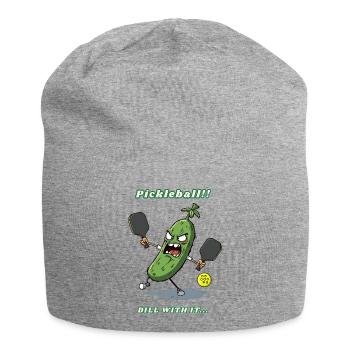 Pickleball - Jersey-Beanie - Grau meliert - Vorne