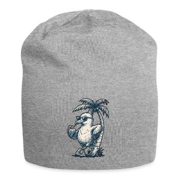 Glace Mouette Fraîche - Bonnet en jersey - gris chiné - Devant
