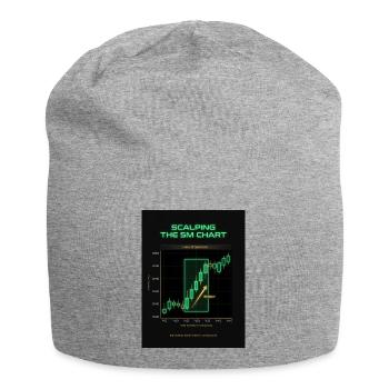 Neon 5M Scalping Chart - Jersey Beanie - heather grey - Front