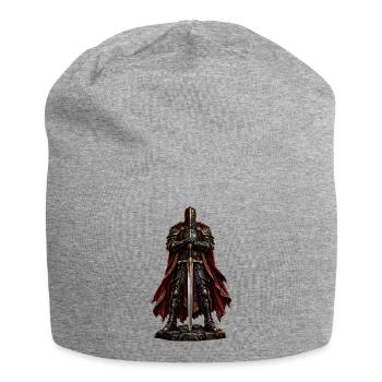 Ritter der Dunkelroten Klinge - Jersey-Beanie - Grau meliert - Vorne