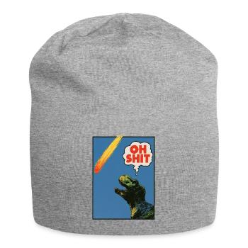 Oh Shit! - Extinction! - Jersey-Beanie - Grau meliert - Vorne