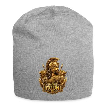 Bache Irooni Krieger Persien Gold - Jersey-Beanie - Grau meliert - Vorne
