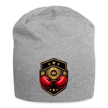 Königskämpfer Shield Boxen - Jersey-Beanie - Grau meliert - Vorne