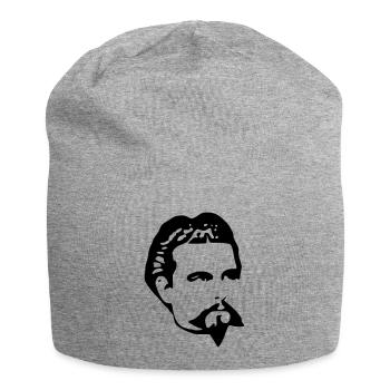 Ludwig II - Jersey Beanie - heather grey - Front