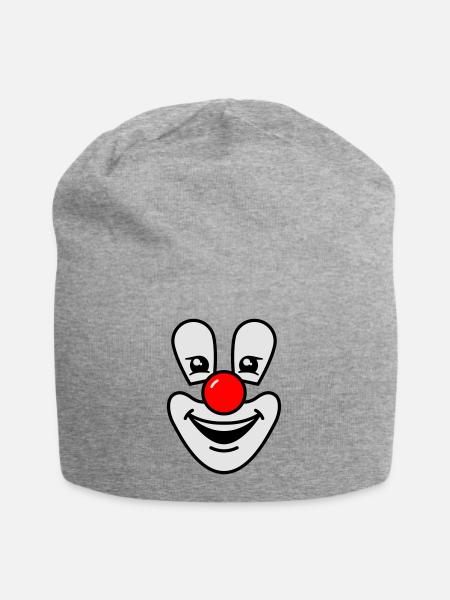 Clown - Bonnet en jersey - gris chiné
