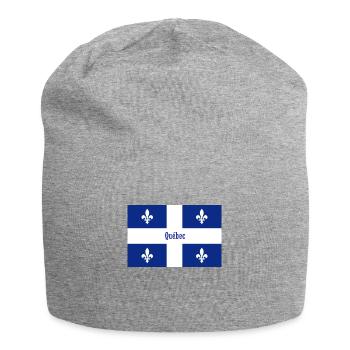Québec - Bonnet en jersey - gris chiné - Devant