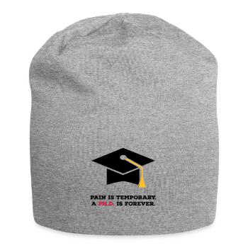 phd - Bonnet en jersey - gris chiné - Devant